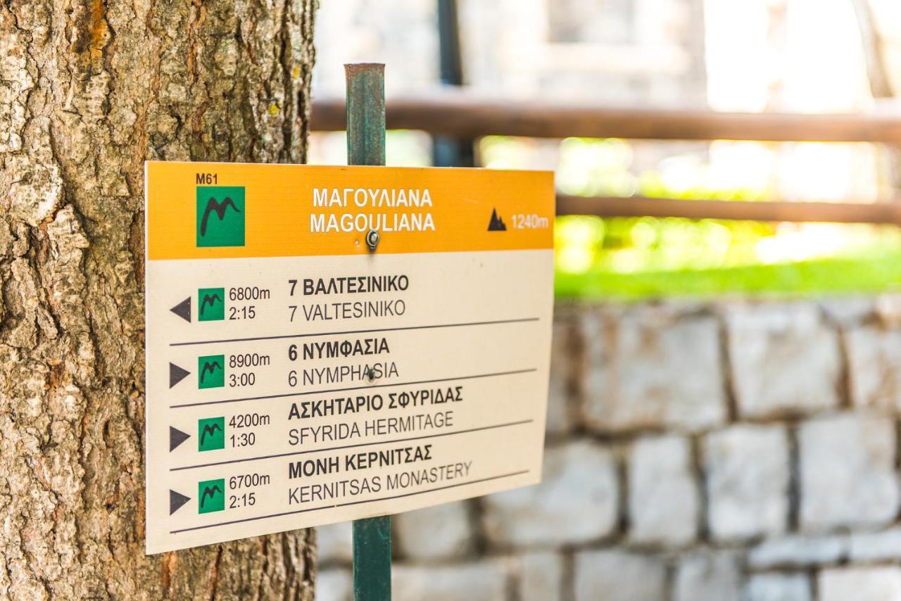 «Σκλάβας Χνάρι» Παραδοσιακός Ξενώνας Apartment Magouliana Екстериор снимка